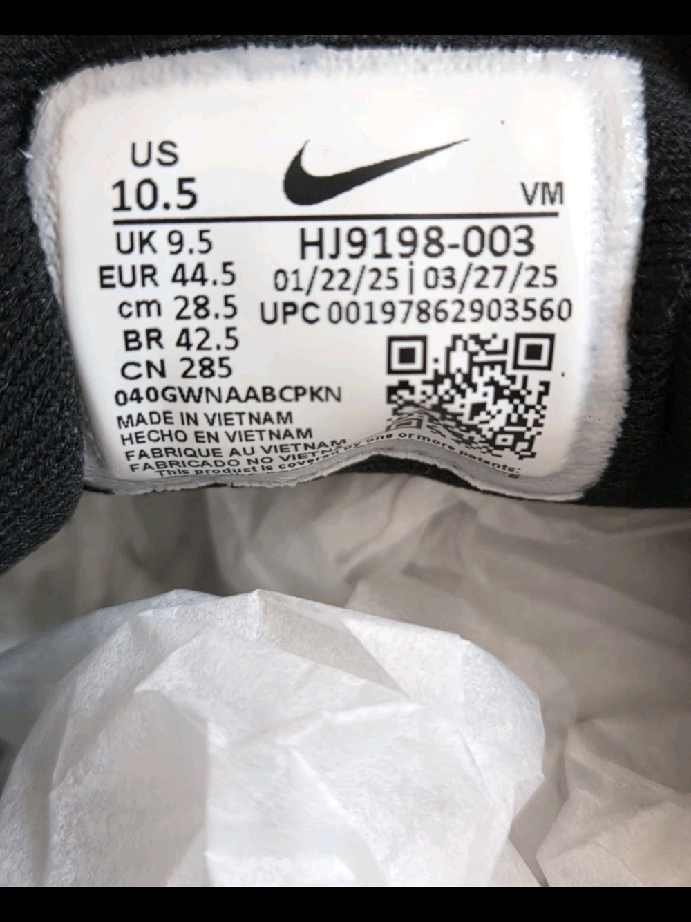 Nike Revolution 8 Running Shoes Blk US Men's Size 10.5 - Picture 11 of 12